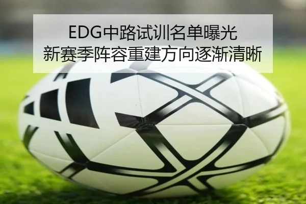EDG中路试训名单曝光 新赛季阵容重建方向逐渐清晰